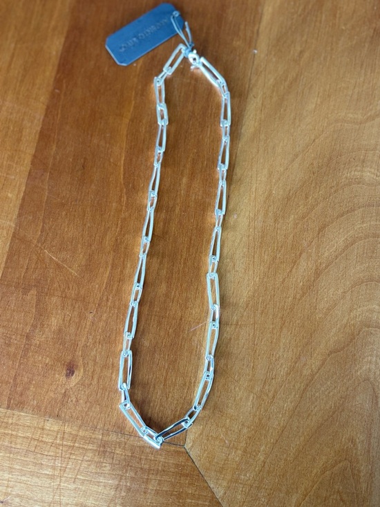 Argento Vivo Jewelry - NWT ARGENTO VIVO Silver Paperclip Chain Necklace - Women Jewelry